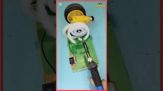 Foam cutter with Dc gear motor.New experiment