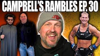 Zuffa Boxing Lives | UFC Women's Heavyweight? | Rose Namajunas | Campbell's Rambles Ep 30
