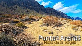 PUNTA de las ARENAS, PLAYA de la VIRGEN (junio 2024)