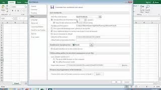 How to Enable Auto save in Excel.