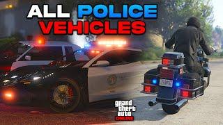 *EASY* Get ALL Rare Police Vehicles in GTA 5 Online! (Updated Guide)