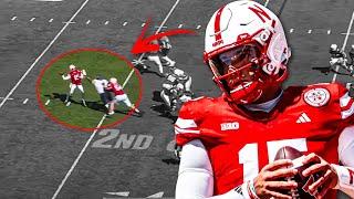 Dylan Raiola's Nebraska Debut Was INSANE!