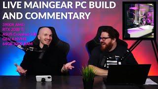 Behind the build: Interview with Tristan Pope during his Maingear computer build.