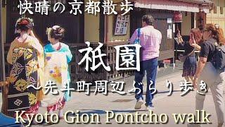 Kyoto Japan walk! /Sunny Gion ～ Pontocho #maiko /May 30 2023