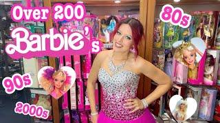 HUGE BARBIE COLLECTION TOUR! & (PINK Tomyvic 6-Inch Mini Chainsaw)