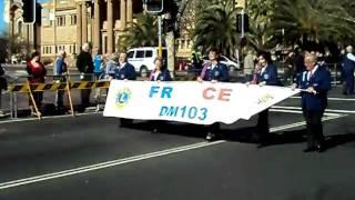 CityOfSydney.Tv Macquarie Street Lions Clubs Parade 29062010 France DM 103