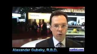 Alexander Gubsky, Vedomosti, The Russian Business Daily 2008 North American International Auto Show