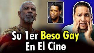 ACTOR CRISTIANO DENZEL WASHINGTON HACE ESCENA GAY EN GLADIATOR 2