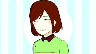 kawaii konnichiwa arigato - Chara Undertale meme