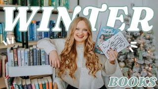 WINTER BOOK RECOMMENDATIONS + TBR ️ holiday romance, snowy mysteries, cozy fantasy & more!