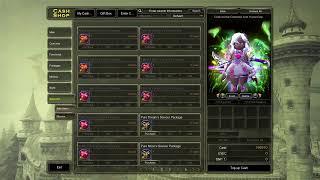 Dragon Nest SEA | 300k CC Spending | Buying CC Packages and Settlements