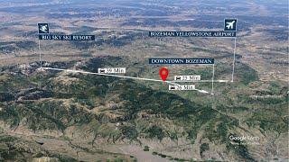 Satellite Map Video of 13575 Axtell Gateway Road | Bozeman, Montana