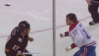 Josh Anderson vs Milan Lucic Mar 11, 2021