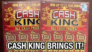 CASH KING BRINGS IT! CA Scratchers
