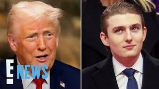 Donald Trump Reveals Son Barron Trump’s “Unbelievable” Skill | E! News
