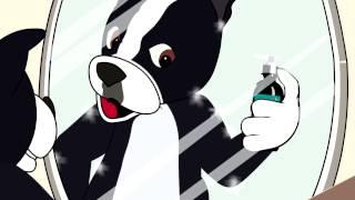 An Animated Commercial Starring Stushy and Bello for the TV Show "Stars Behind Then Stars"