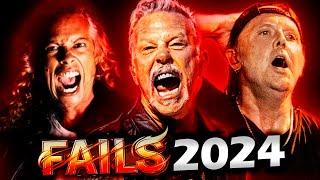 METALLICA FAILS COMPILATION (2024)