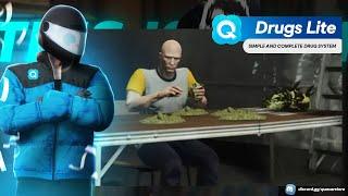 Quasar Drugs 1.0 for FiveM | Realistic Drug System with Farming, Processing & Sales