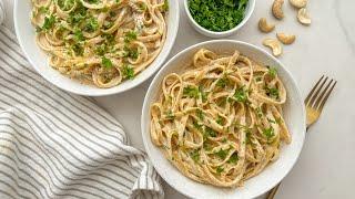 Creamy Vegan Fettuccine Alfredo Recipe