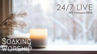 24/7 Beautiful Calm Worship, Instrumental Worship Music No Ads, Soaking Instrumental Worship Piano