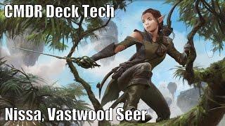 Bruce Richard's Nissa, Vastwood Seer CMDR Deck [EDH / Commander / Magic the Gathering]