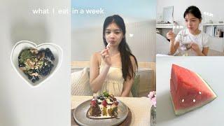 What I Eat in a Week 🫐 : Eating Food That Makes Me Feel My Best! Intuitive Eating, A Homebody’s Diet