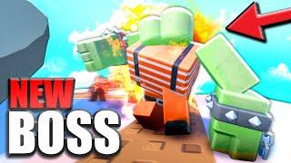 The NEW BOSS on TDS... | ROBLOX Tower Defense Simulator