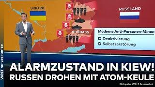 UKRAINE-KRIEG: Alarmbereitschaft in Kiew! Ukrainer rechnen mit massiver Bombardierung auf Hauptstadt