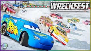 McQueen's Christmas CRASH-FEST! | Wreckfest