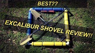 THE BEST METAL DETECTING/BOTTLE DIGGING SHOVEL FOR ME!!! EXCALIBUR SHOVEL REVIEW!!