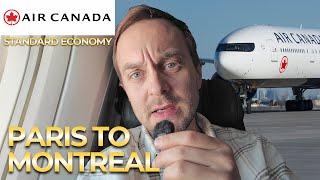 You won't believe the price of the ticket! Paris to Montreal with Air Canada in Basic Economy