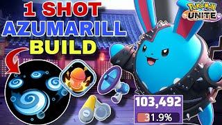 The AZUMARILL Build That Destroys Opponents Instantly | Whirlpool + Play Rough | Pokemon Unite