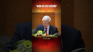 CỐ TBT NGUYỄN PHÚ TRỌNG - THÉP ĐÃ TÔI THẾ ĐẤY #shorts #shortsviral #shortsvideo