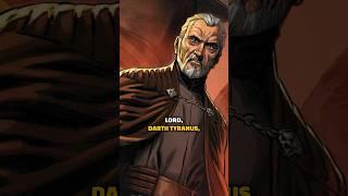 Dooku’s UNIQUE Training With Darth Sidious! #starwars #countdooku #darthsidious #shorts