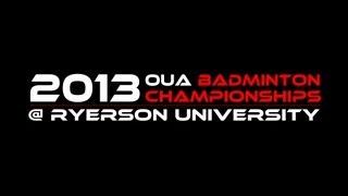 2013 OUA Championship - Doubles RR - Hamza Yousaf/Ho Ming Li vs Nathan Lee/Wesley Marr
