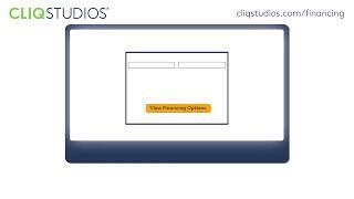 CliqStudios 0% APR** Financing Available - November 2020