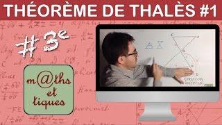 Appliquer le théorème de Thalès (1) - Troisième