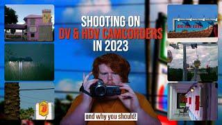 Shooting on DV & HDV Camcorders in 2023 | Retro Style Filmmaking