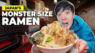 I Tried MONSTER SIZED Ramen in Tokyo, Japan