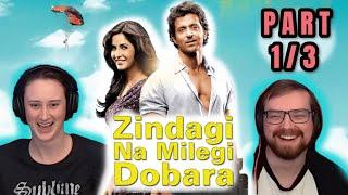 Foreigners REACT to ZINDAGI NA MILEGI DOBARA | Part 1/3 | Hrithik Roshan | Farhan Akhtar