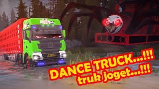 TRUK JOGET OLENG FUNNY TRUCK DANCE TRUCK DANCE  xe nhảy TIK TOK THOMAS EXE EXCAVATOR TRACTOR  90