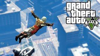 GTA 5 - Parkour Fails - Assassin's Creed Edition # 14 (Parkour Wins, Jumps, Assassin's Creed Fails)