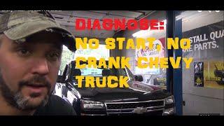 Chevy Truck - No Start No Crank