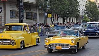 downtown classic car show & parade (Reno Nevada) Hot August Nights classic cars hot rods old trucks