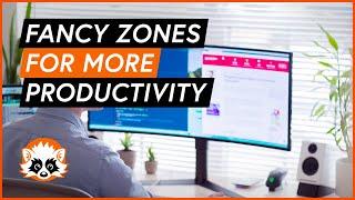 Fancy Zones for more productivity on high resolution monitors