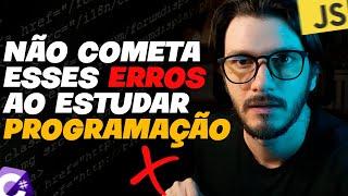 ERROS QUE TODO INICIANTE DEVE PARAR DE COMETER NA PROGRAMAÇÃO