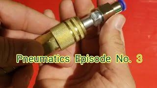 How to connect Air hose fittings from air compressor to pneumatic fittings