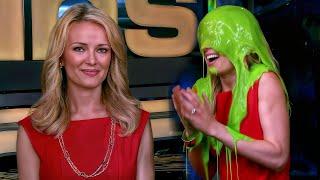 Female Moderator gets slimed on The Insider