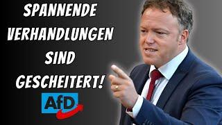 EILMELDUNG: Verhandlungen gescheitert! Mario Voigt tritt zurück - Krise in der AfD!