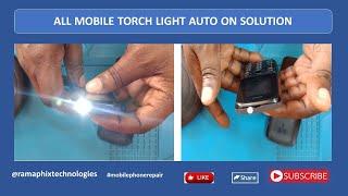 Unbelievable Trick for Fixing Auto Torch Light on Mobile Phones!